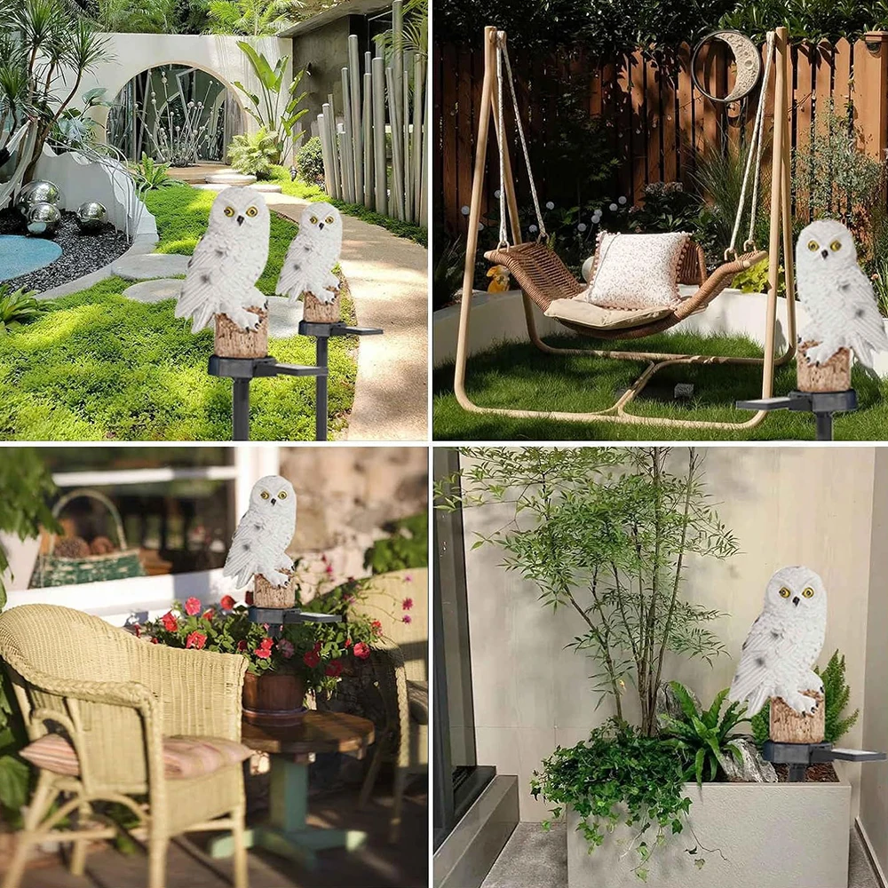 LumiOwl | Éclairage Solaire Extérieur – Décoration Charmante et Durable