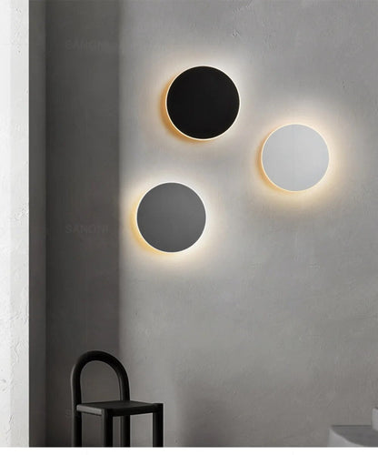 Lunéor | Lampe Murale LED – Design Rond et Éclairage Moderne
