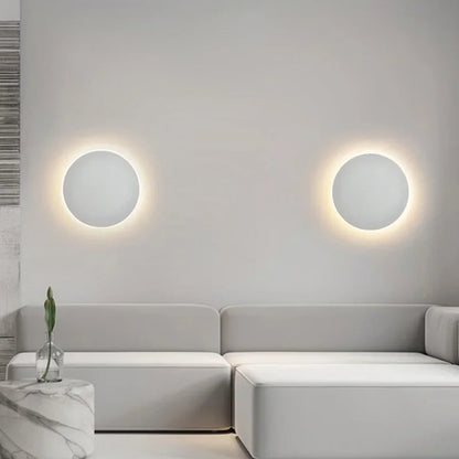 Lunéor | Lampe Murale LED – Design Rond et Éclairage Moderne