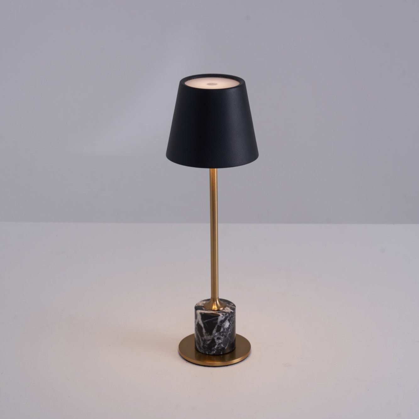 Mabréa | Lampe de Table Rechargeable – Base noire sans fil