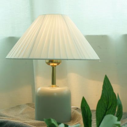 Maréline | Lampe de Table – Lueur apaisante style gravé