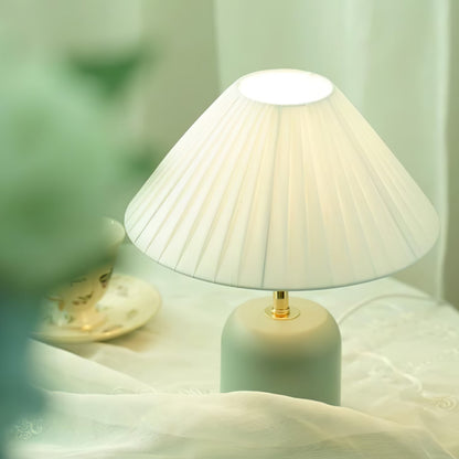 Maréline | Lampe de Table – Lueur apaisante style gravé