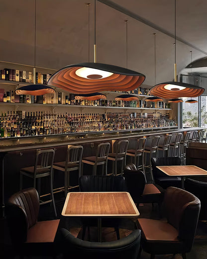 Maréva | Suspension LED – Courbes Élégantes et Éclat Raffiné