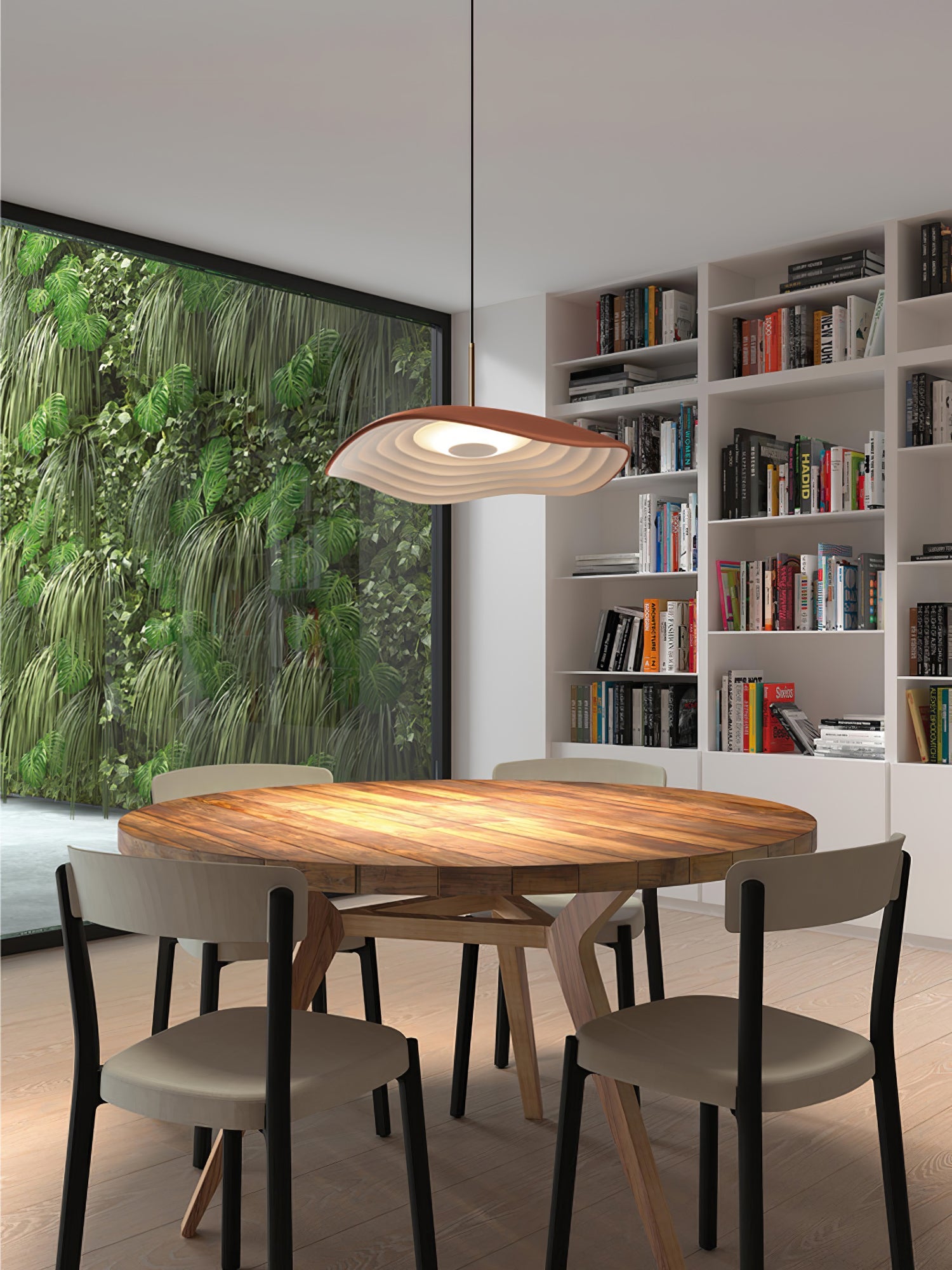 Maréva | Suspension LED – Courbes Élégantes et Éclat Raffiné