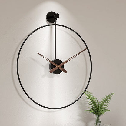 Minéralys | Horloge Murale Moderne – Design Épuré & Élégance Contemporaine Noir