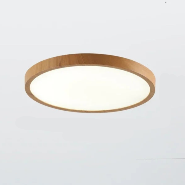 Velistra | Plafonnier Bois – Chic Contemporain et Lumière Douce