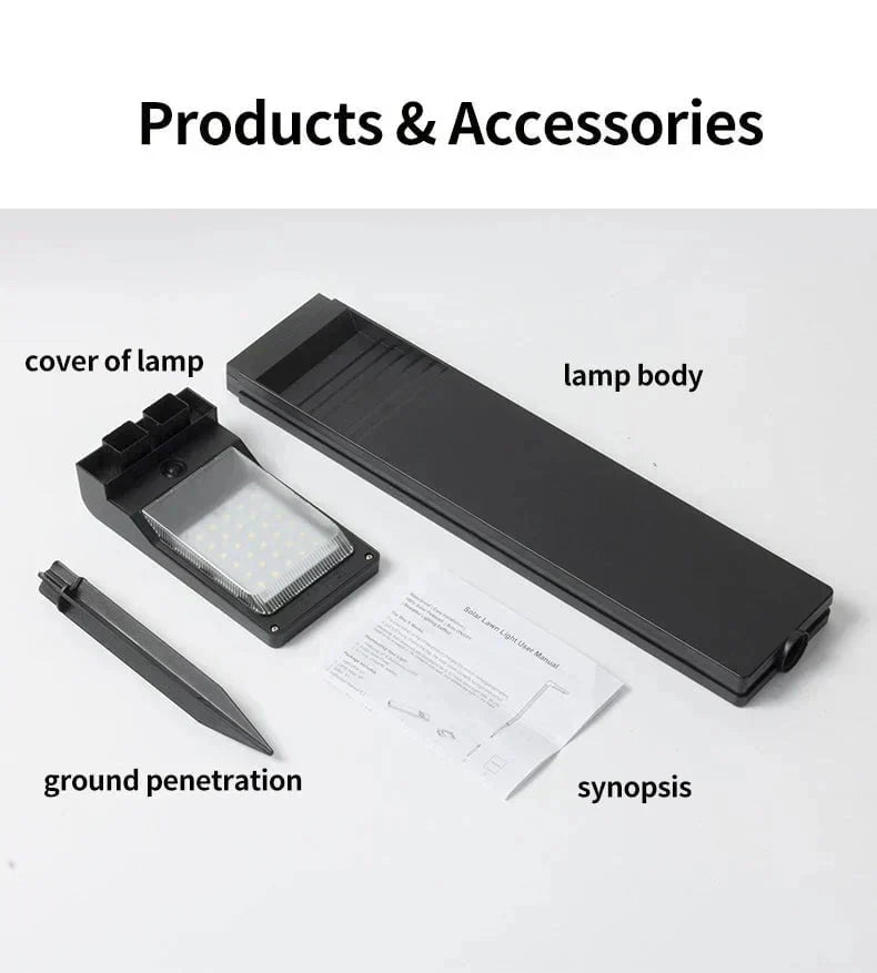 Néovia | Lampe de Jardin Solaire – Éclairage Décoratif et Écologique