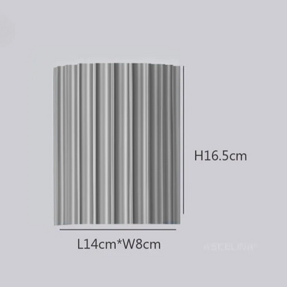 Nivoria | Applique Murale – Accents Plissés et Atmosphère Chic