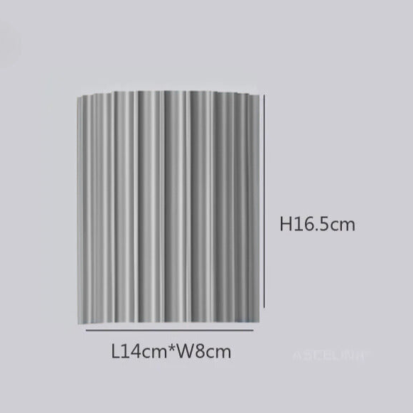 Nivoria | Applique Murale – Accents Plissés et Atmosphère Chic