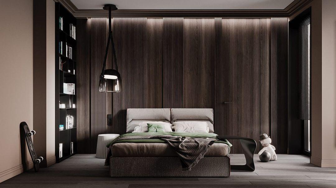 Noctéa | Lampe Suspendue – Verre soufflé LED design contemporain