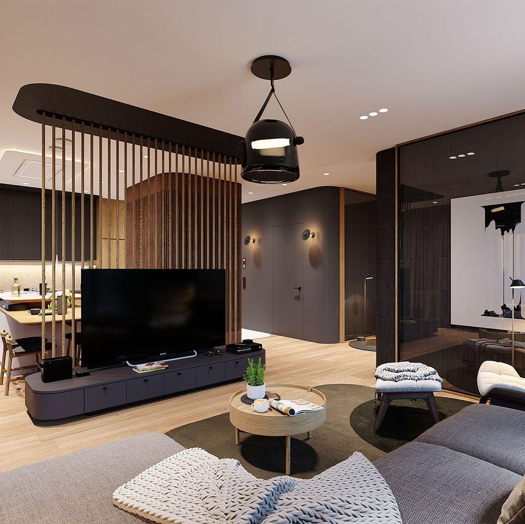 Noctéa | Lampe Suspendue – Verre soufflé LED design contemporain