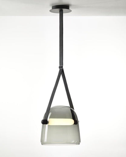 Noctéa | Lampe Suspendue – Verre soufflé LED design contemporain