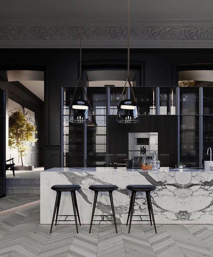 Noctéa | Lampe Suspendue – Verre soufflé LED design contemporain