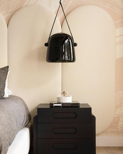 Noctéa | Lampe Suspendue – Verre soufflé LED design contemporain