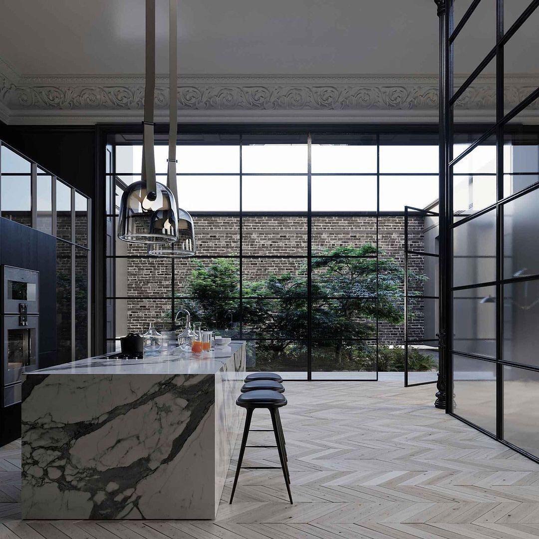 Noctéa | Lampe Suspendue – Verre soufflé LED design contemporain