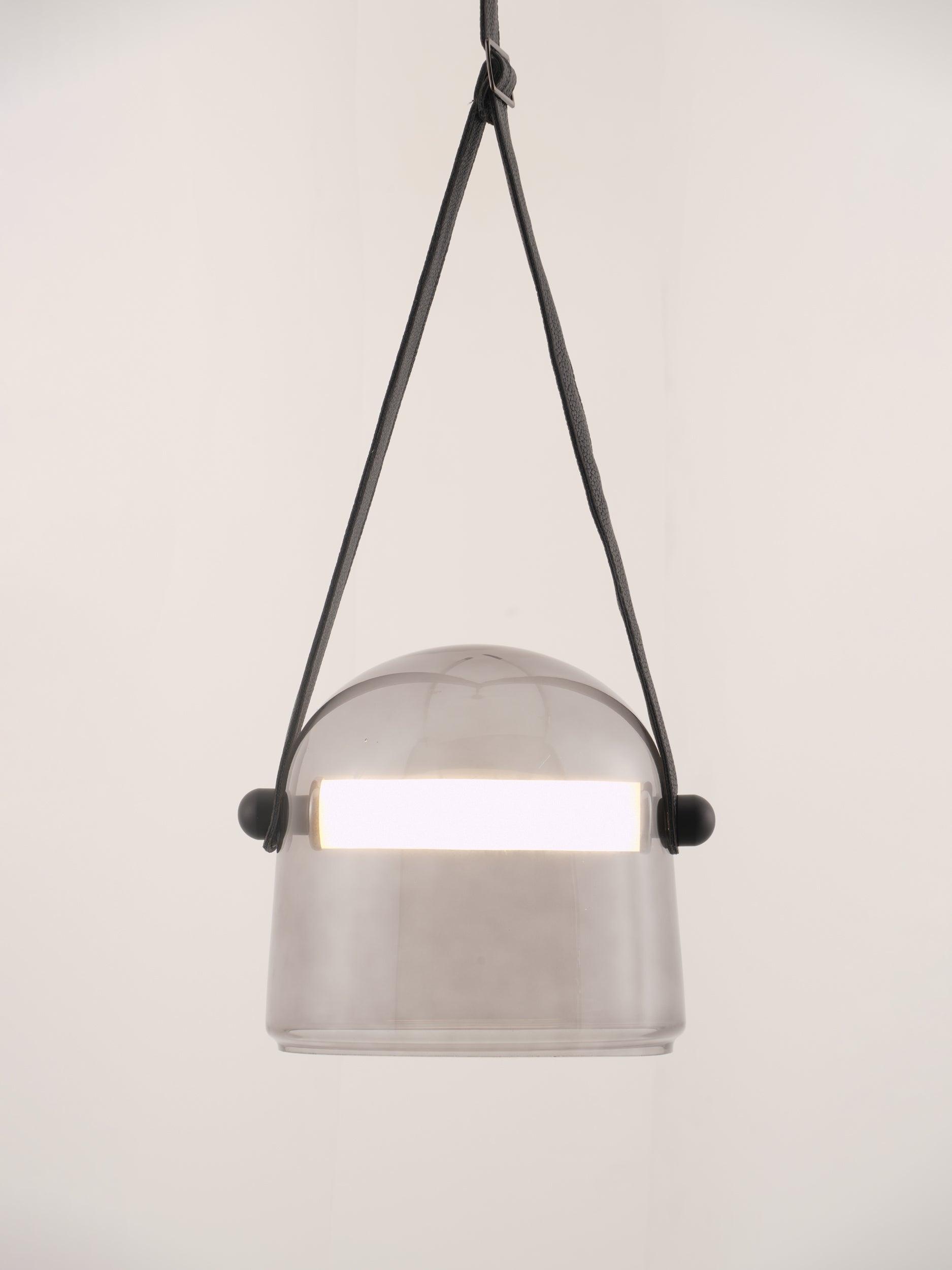 Noctéa | Lampe Suspendue – Verre soufflé LED design contemporain