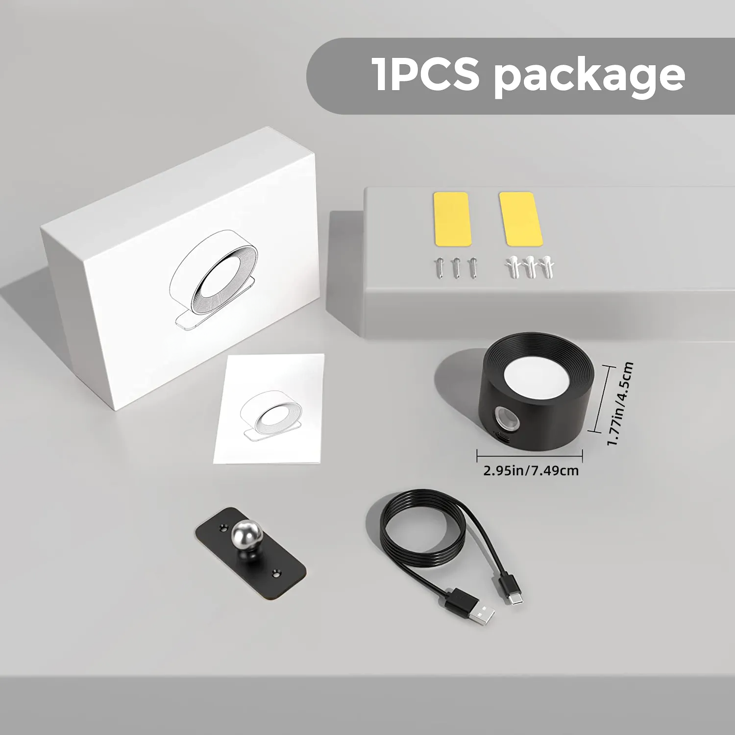 Noctéra | Applique Murale – Éclairage Sans Fil Élégant et Compact