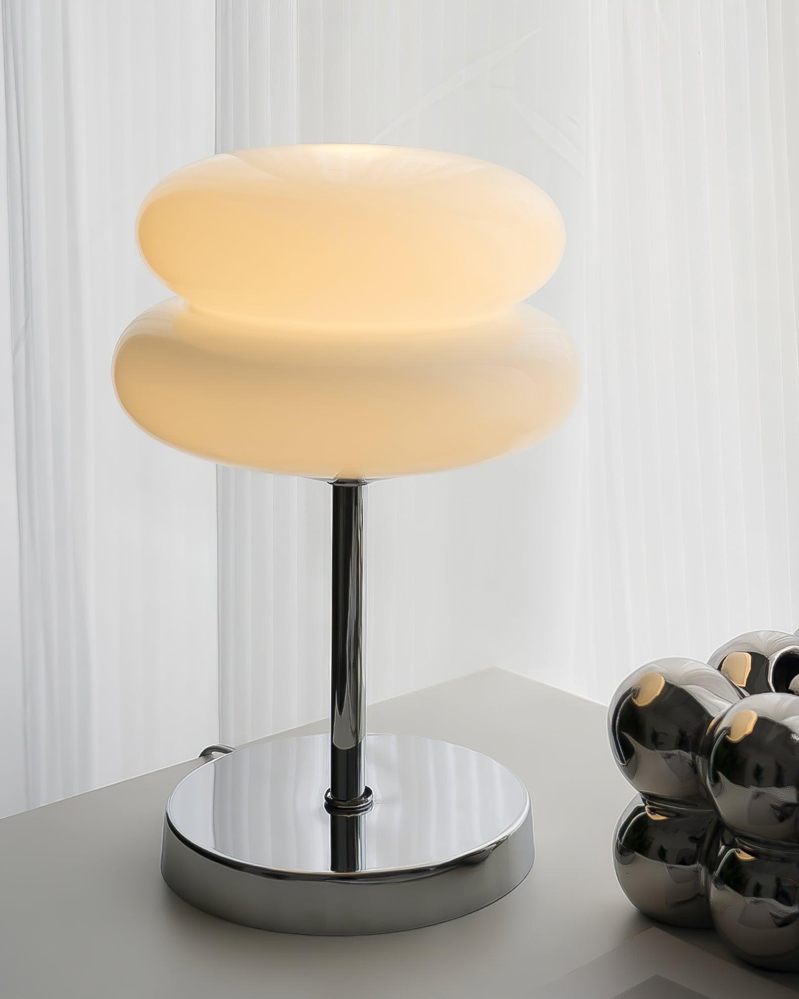 Orbélia | Lampe de Table – Lueur planétaire style Saturne