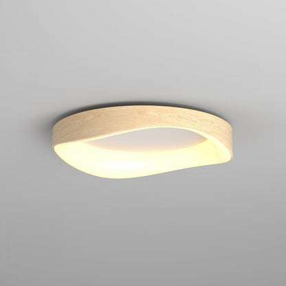 Valora | Lampe de plafond LED Bois – Raffinement Minimaliste et Durable