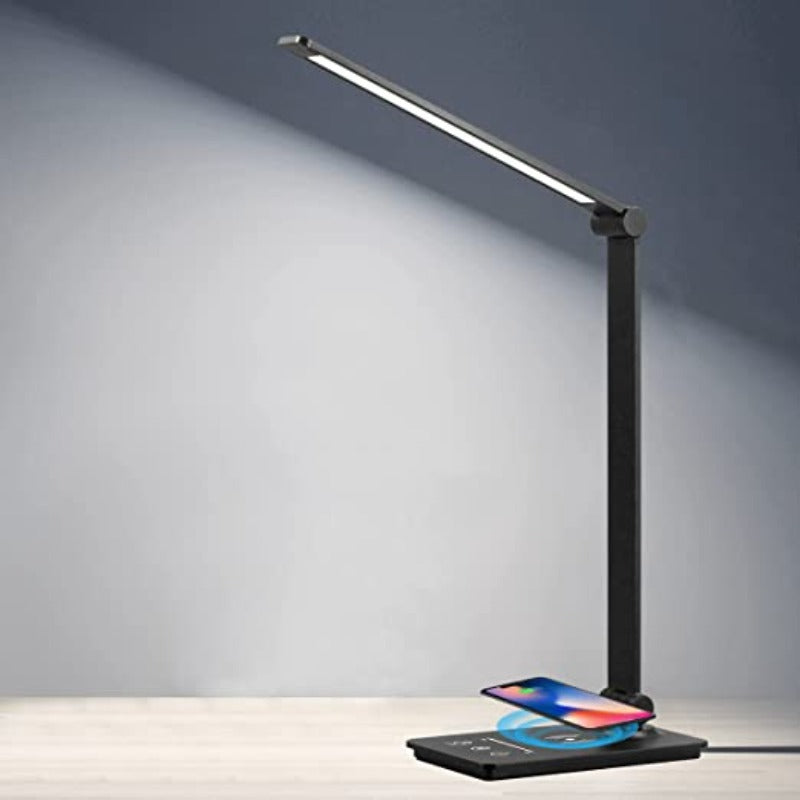 Orrélia | Lampe de Bureau LED – Design Moderne avec Chargeur Sans Fil Intégré