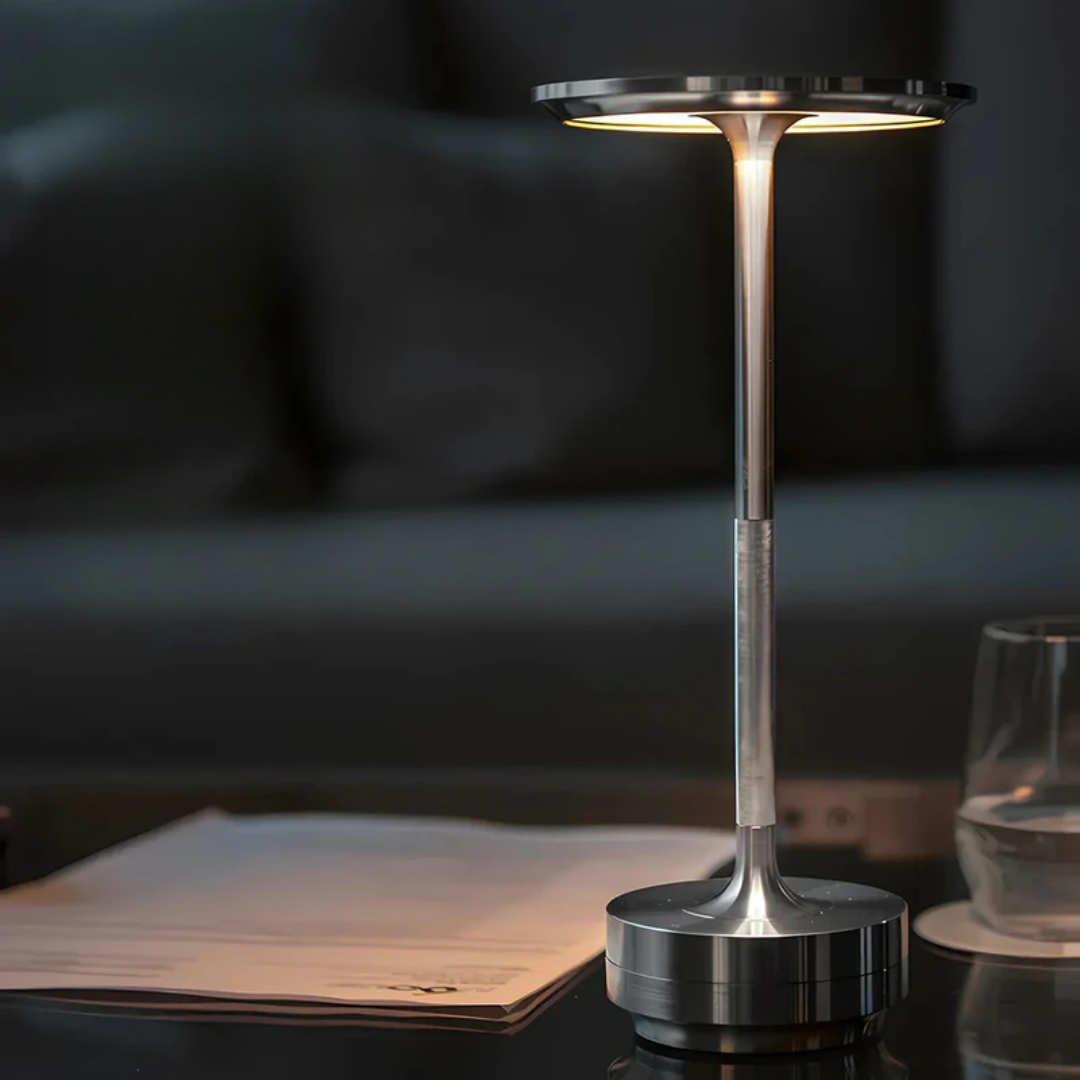 Orrenza | Lampe de Table – Design Moderne et Rechargeable avec Éclairage Dimmable