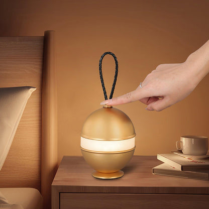 Perléa | Lampe de Table Rechargeable – Perle sans fil tactile