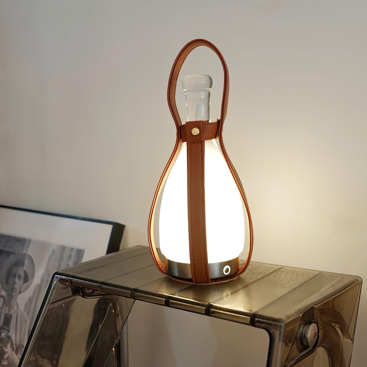 Poirélia | Lampe de Table – Design poire chaleur vintage