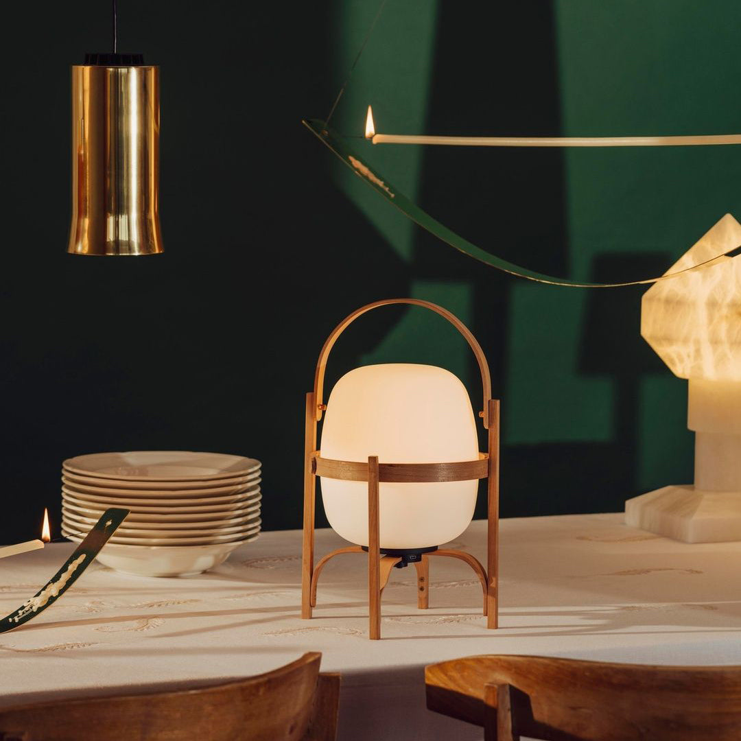 Portalis | Lampe de Table – Design transportable ambiance chaleureuse