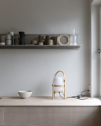 Portalis | Lampe de Table – Design transportable ambiance chaleureuse