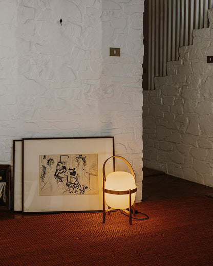 Portalis | Lampe de Table – Design transportable ambiance chaleureuse