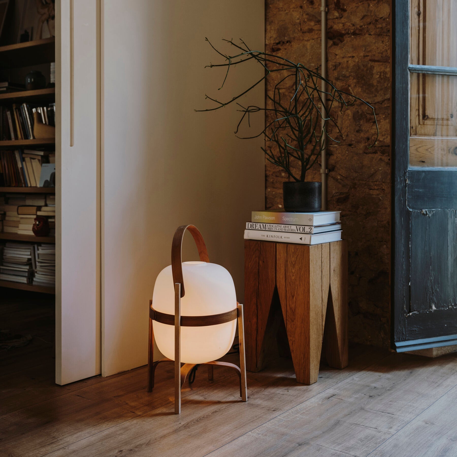 Portalis | Lampe de Table – Design transportable ambiance chaleureuse