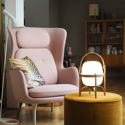 Portalis | Lampe de Table – Design transportable ambiance chaleureuse