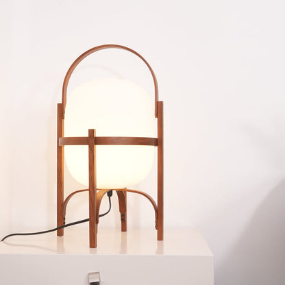 Portalis | Lampe de Table – Design transportable ambiance chaleureuse