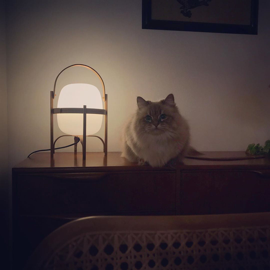 Portalis | Lampe de Table – Design transportable ambiance chaleureuse