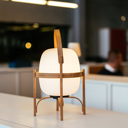 Portalis | Lampe de Table – Design transportable ambiance chaleureuse
