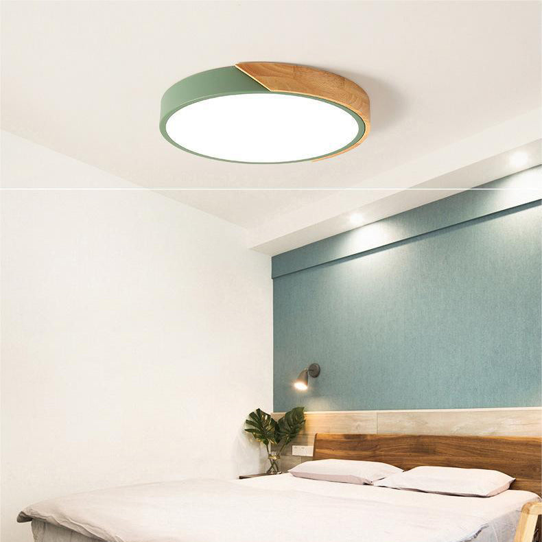 Auristal | Plafonnier LED Bois – Élégance Moderne et Scandinave