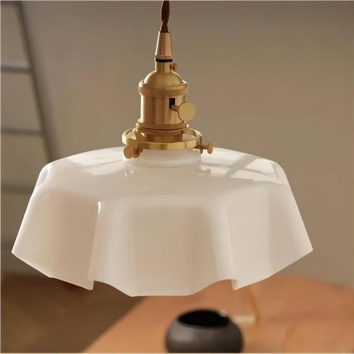 Lunora | Suspension Fleur – Élégance Nostalgique à Lumière Douce