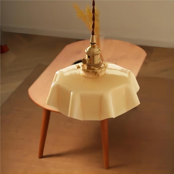 Lunora | Suspension Fleur – Élégance Nostalgique à Lumière Douce
