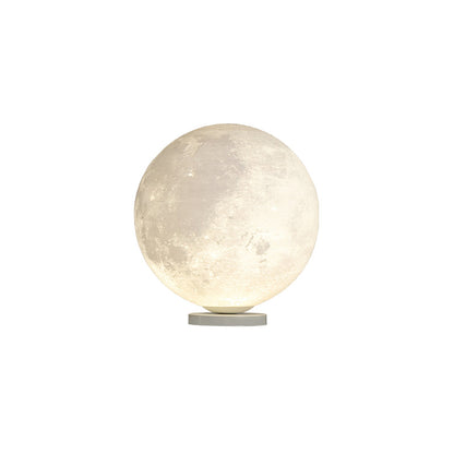 Séléné | Lampe de Table – Surface lunaire lumière douce