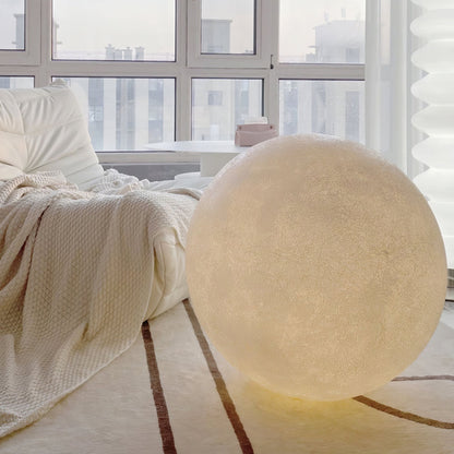 Séléné | Lampe de Table – Surface lunaire lumière douce