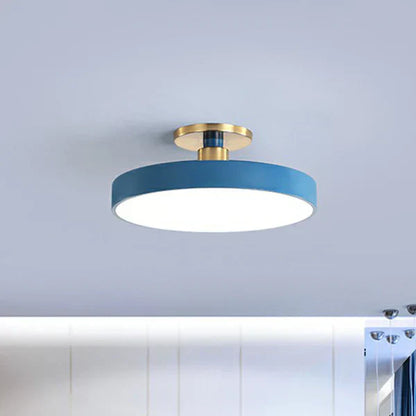 Séroria | Lampe Encastrée LED – Minimalisme Chic et Ambiance Cosy Bleu