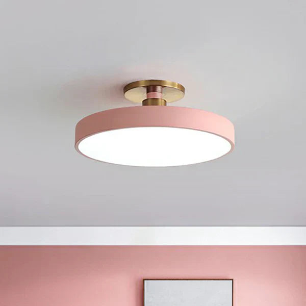 Séroria | Lampe Encastrée LED – Minimalisme Chic et Ambiance Cosy Rose