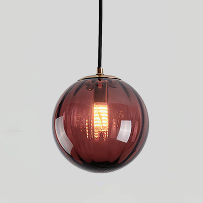 Éloura | Suspension Colorée – Teintes Intenses et Éclairage Chaleureux
