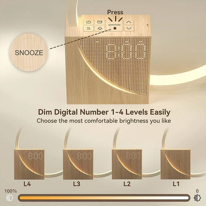 Solévia | Réveil Lumineux – Réglage Facile et Design Contemporain