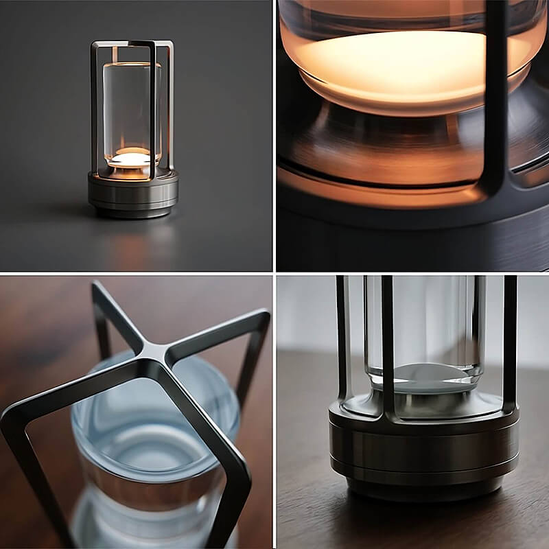 Solynia | Lampe de Table Sans Fil – Éclairage Tactile et Ambiance Luxueuse