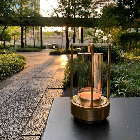 Solynia | Lampe de Table Sans Fil – Éclairage Tactile et Ambiance Luxueuse