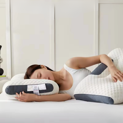 Soméria | Coussin Cervical – Soutien Ergonomique pour un Sommeil Réparateur