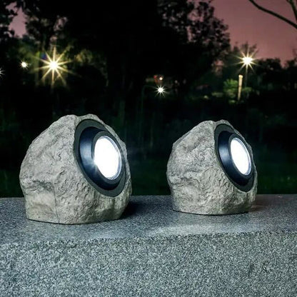 StoneGlow | Lampe Solaire de Jardin – Éclairage Naturel et Étanche