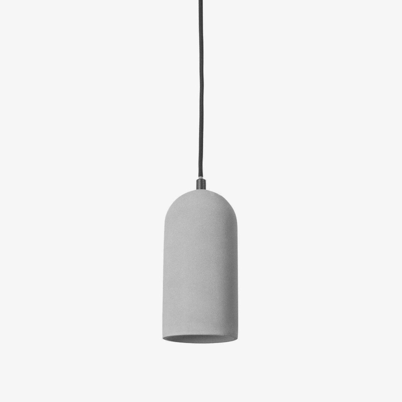 Terrazia | Lampe Suspendue – Béton recyclé design durable moderne Gris