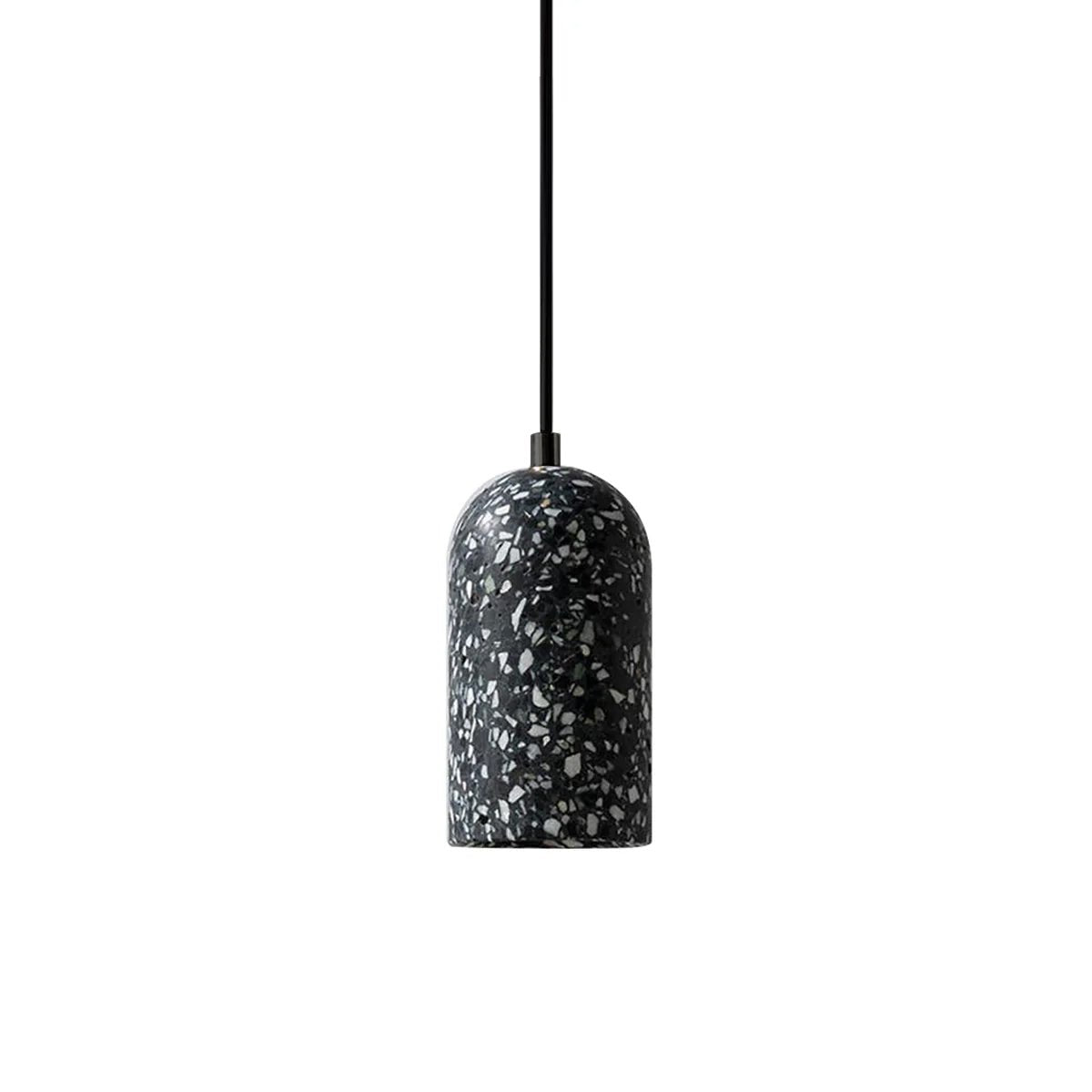 Terrazia | Lampe Suspendue – Béton recyclé design durable moderne Noir